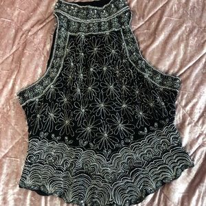 Vintage Sequin Dance Top